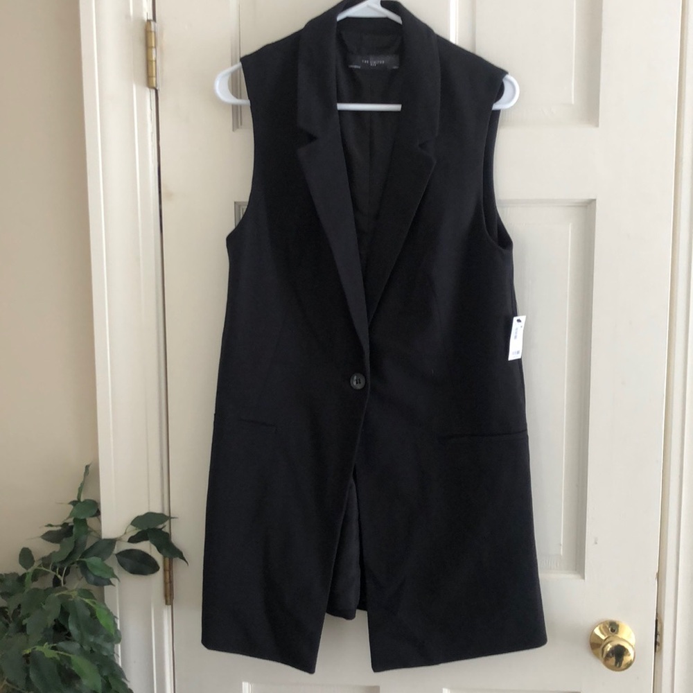 NWT The Limited Coat Length Vest Size Medium